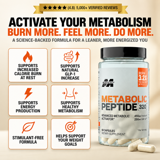 METABOLIC PEPTIDE 320 || ADVANCED CALORIE BURN AT REST