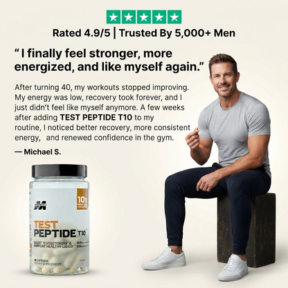 TEST PEPTIDE T10 SUPPLEMENTS || BUILD LEAN MUSCLE 3X FASTER.