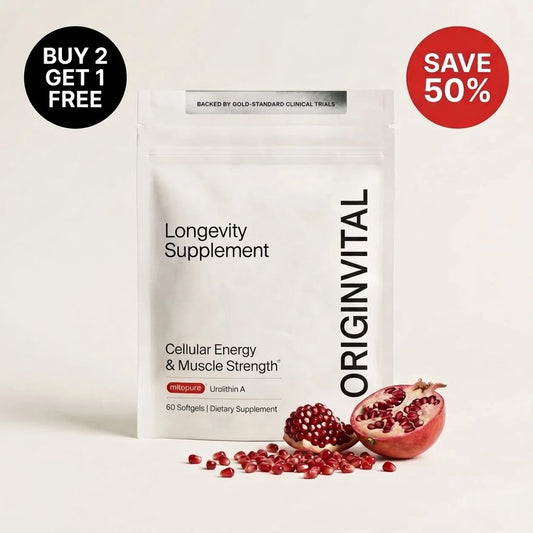 Origin Urolithin A | Mitopure® Longevity Softgels for Cellular Energy & Muscle Strength